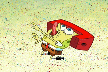 SpongeBob, his wife's favorite character